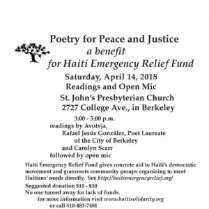 Read more about the article Poetry for Peace & Justice