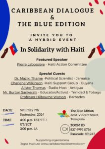 Read more about the article In Solidarity with Haiti